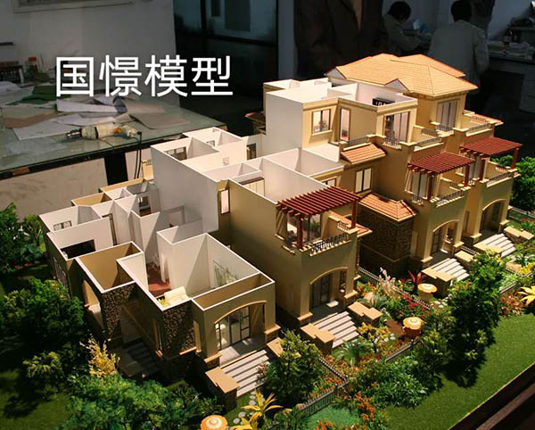 嘉鱼县建筑模型