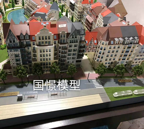 嘉鱼县建筑模型