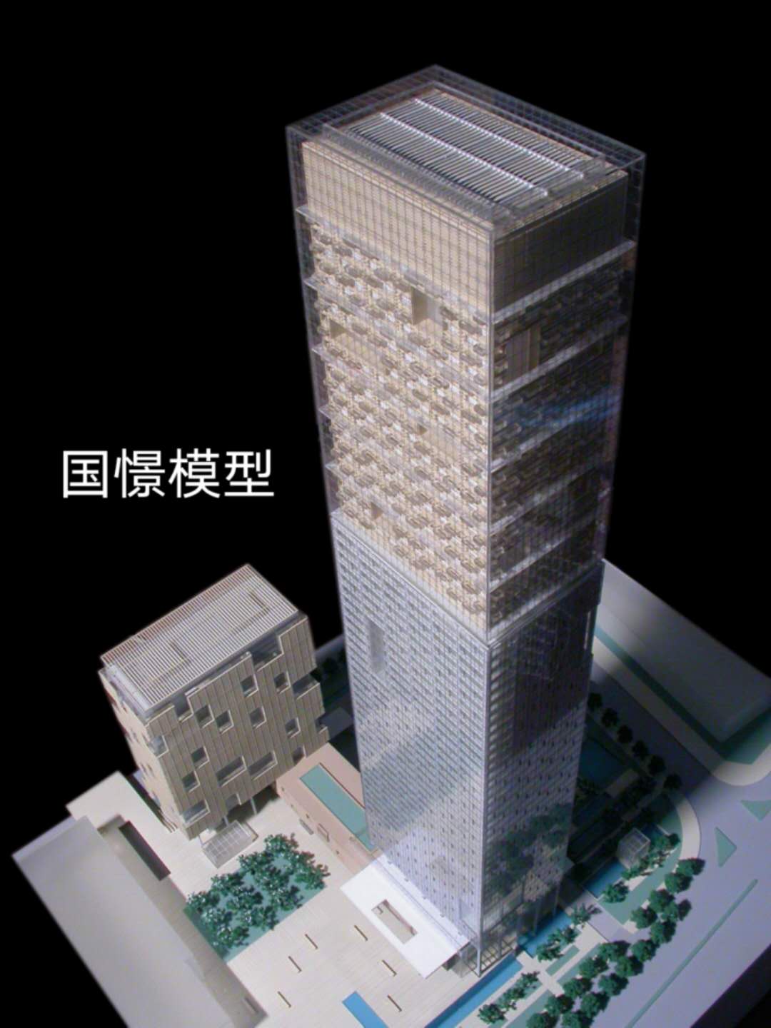 嘉鱼县建筑模型